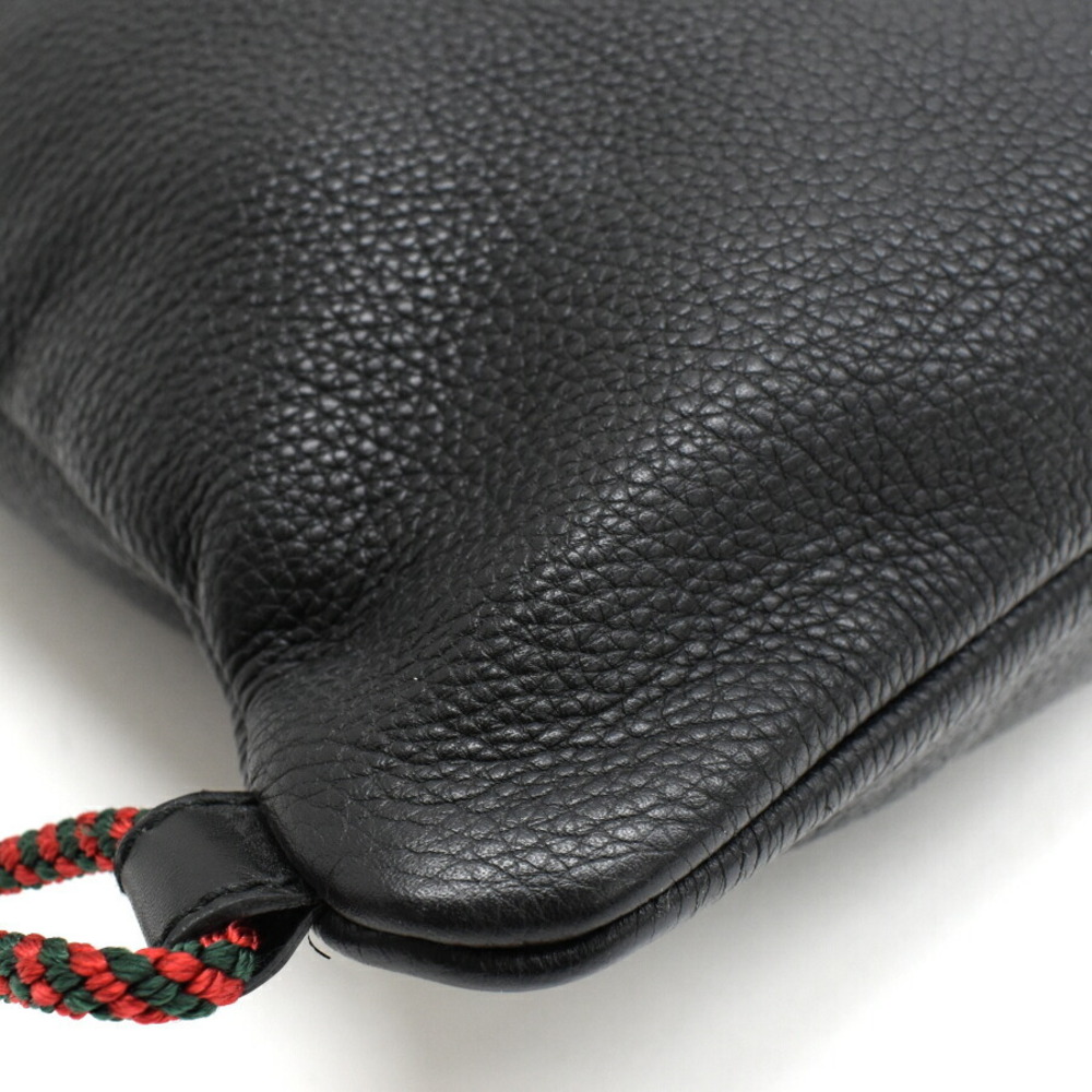 Gucci Drawstring Backpack Interlocking GG Leather… - image 6